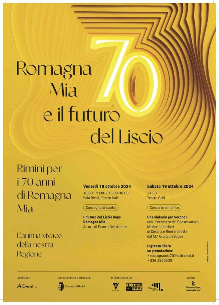 rimini celebra 70 anni romagna mia